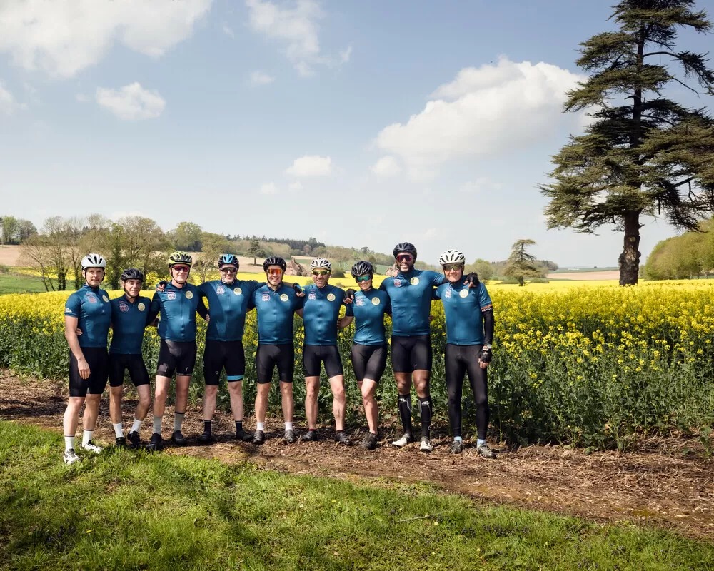 Fundraisers who cycled from Sandbanks UK, to St.Tropez France in just 10 days