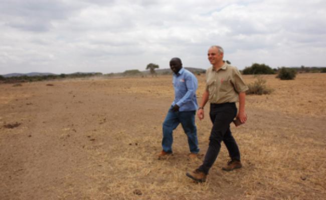 World Vision UK Chief Executive, Justin Byworth visits East Africa