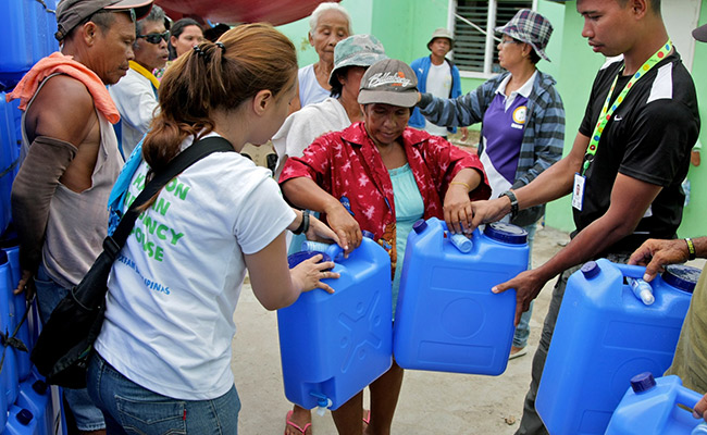 Oxfam Hygiene Kits and Water Kits Distribution -- Mancilang, Bantayan Island 