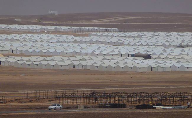 New camp at Afraq has capacity to house up to 100,000 Syrian refugees