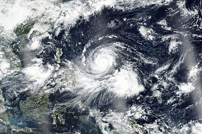 Typhoon Mangkhut