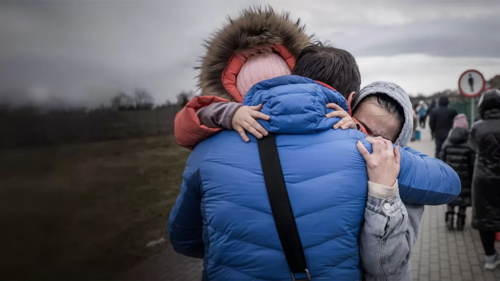 Ukrainian refugees