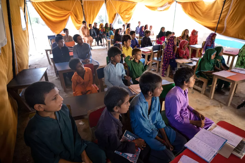 Tent school