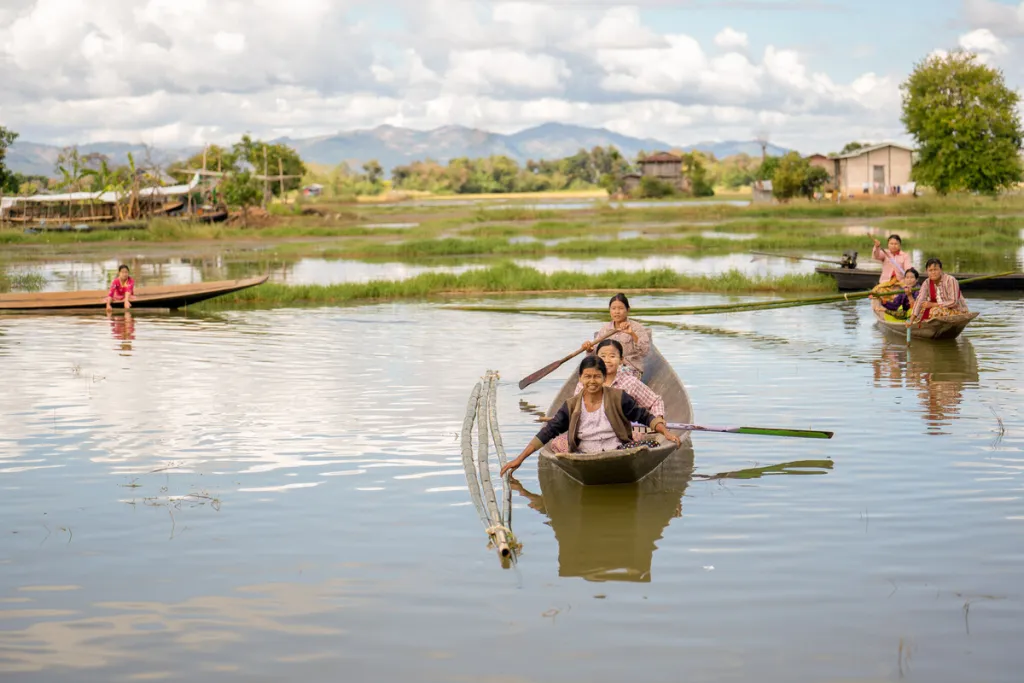Myanmar inle lake