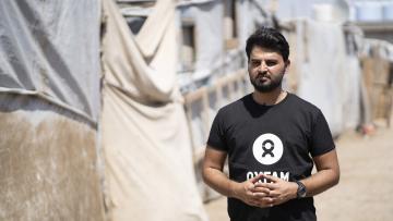 Mohammed, an Oxfam aid worker in Yemen