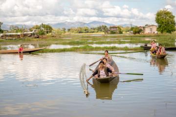 Myanmar inle lake
