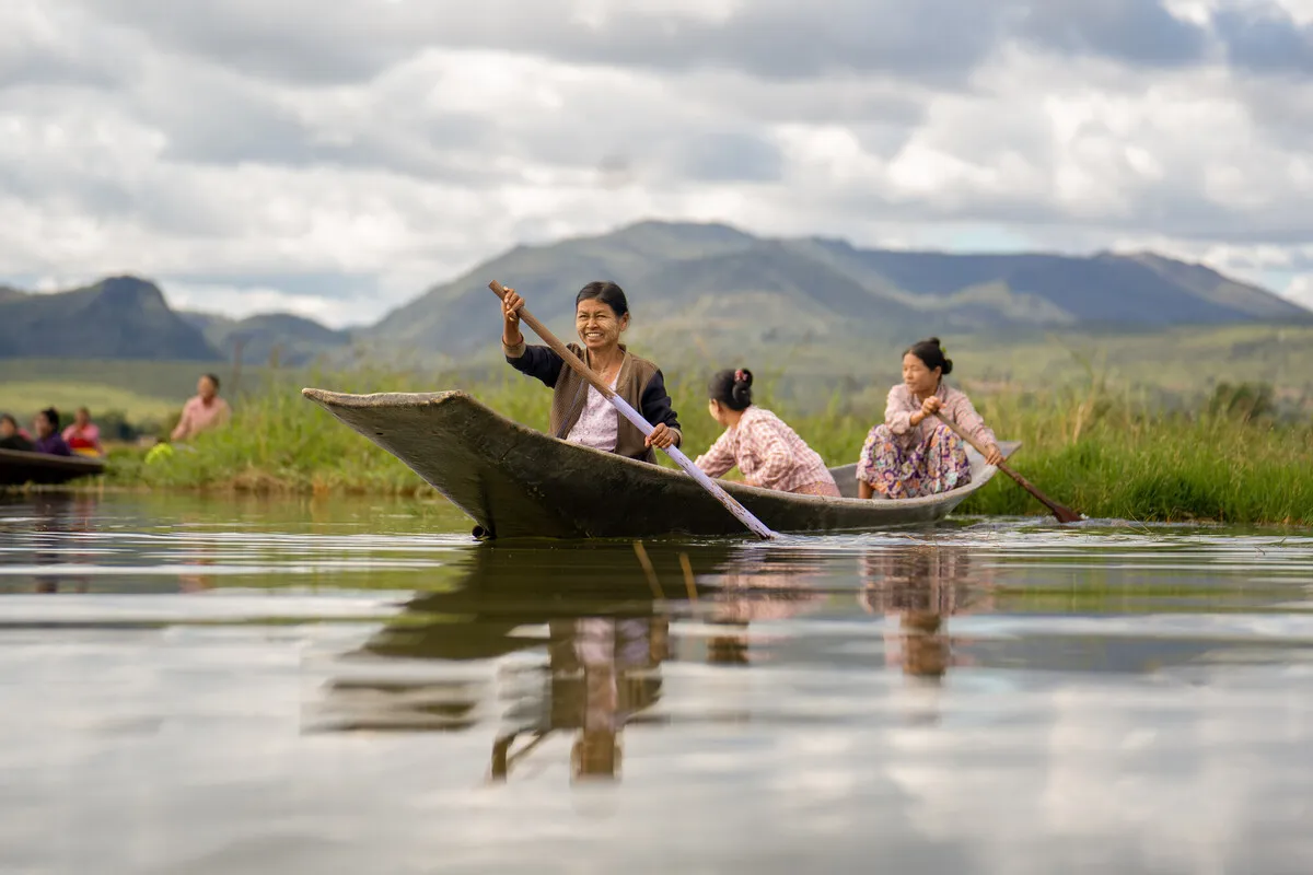 Myanmar inle lake